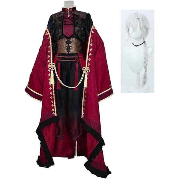 葛葉 チャイナ 衣装+靴+アクセ小道具+ウィッグ全部セット Amazon.co.jp: コスプレ衣装葛葉 くずは 中華風 チャイナ 新衣装